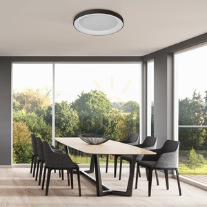 Mantra NISEKO II 8640 LED-Deckenleuchte schwarz 78 cm mit Fernbedienung small 4