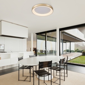 Mantra NISEKO II 8641 LED-Deckenleuchte Gold 90 cm 75 W CCT mit Fernbedienung small 2
