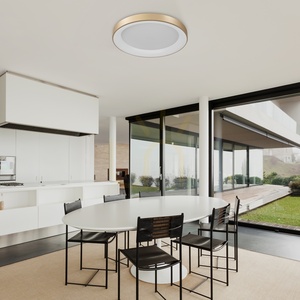 Mantra NISEKO II 8641 LED-Deckenleuchte Gold 90 cm 75 W CCT mit Fernbedienung small 6