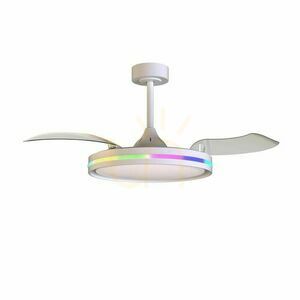 Mantra RAFAGA 8727 Kronleuchter mit Deckenventilator small 0