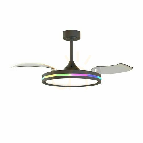 Prüfen Mantra RAFAGA 8728 Kronleuchter mit Deckenventilator