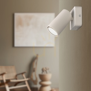 Mantra SAL 6284 Wandleuchte, Weiß matt, 1 × GU10, mit Schalter small 6