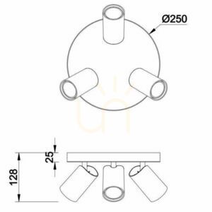 Mantra-Deckenstrahler SAL 7961 small 3