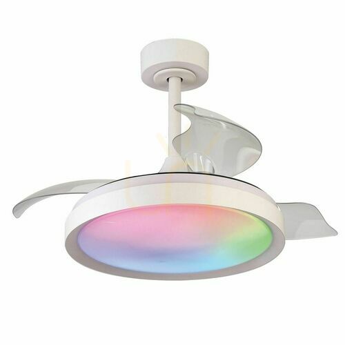 Prüfen Mantra SIBERIA mini 8760 Kronleuchter mit Deckenventilator