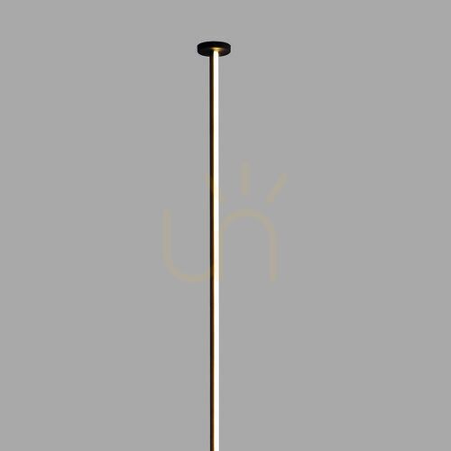 Prüfen LED-Boden-Decken-Leuchte Mantra VERTICAL 7354 schwarz 40 W 3000 K