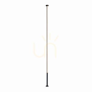 LED-Boden-Decken-Leuchte Mantra VERTICAL 7354 schwarz 40 W 3000 K small 0