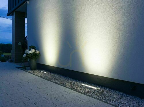 Prüfen Befahrbare Bodeneinbauleuchte SU-MA Lando LD-500 LED 4000K IP67 Silber 50 cm