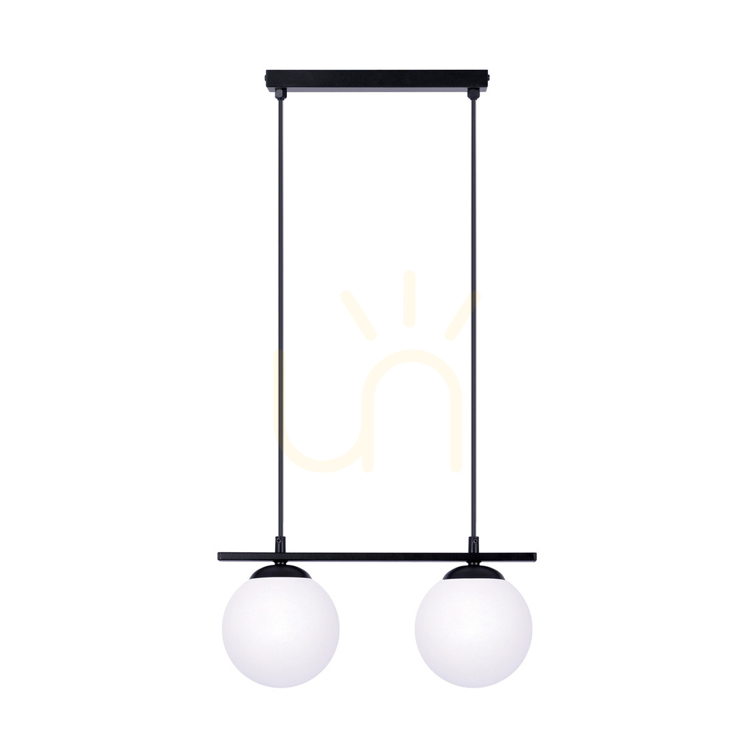 Prüfen Pendelleuchte Zuma Line GLOBE 1208 schwarz 2xE14 Pendelleuchte Zuma Line GLOBE 1208 schwarz 2xE14