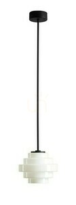 Deckenleuchte Aldex Filo Milky M Schwarz Glas G9 14 cm 9002PL_G1_M small 0