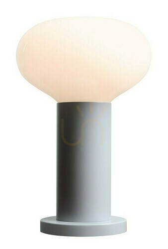Prüfen Schreibtischlampe Aldex Flo Grey S Opalglas 7000B22_S