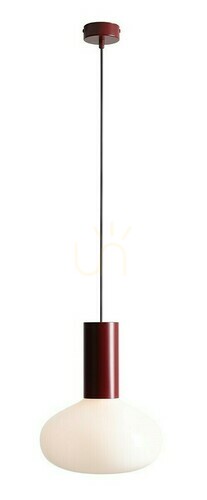 Prüfen Pendelleuchte Aldex Flo Ruby M Opalglas 26 cm Metall Glas 7000G27_M