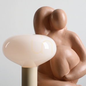Tischleuchte Aldex Flo Cream M – beige, Opalglas, 26 cm, 7000B9_M small 2