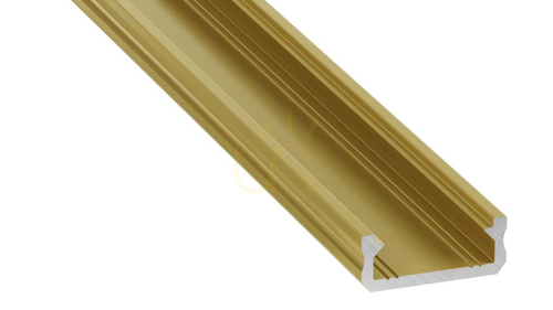 Prüfen LUMINES LED-Profil Typ D RAL1923 matt. 1 m