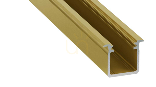 Prüfen LUMINES LED-Profil Typ G RAL1923 matt. 1 m