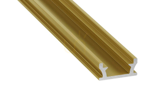 Einbau-LED-Profil Lumines TERRA, Gold RAL1923, 2 m, 10-1716-20 small 0