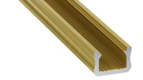Prüfen LUMINES LED-Profil Typ X RAL1923 matt. 1 m
