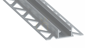 LUMINES-Profil Typ NIPO silber eloxiert 2 m small 0