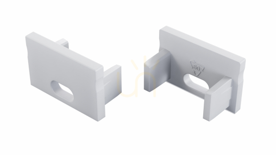 Cap for LUMINES FMN LED profile white with hole