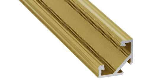 Prüfen LUMINES LED-Profil Typ C RAL1923 matt. 2 m