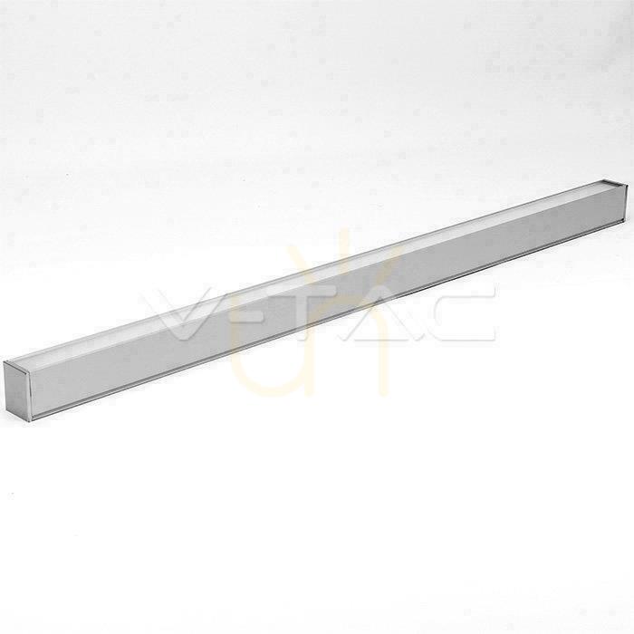 Prüfen V-TAC LED Linear SAMSUNG CHIP 40W Aufputz/abgehängt für Anschluss Silber 0-10V 120cm VT-7-43 4000K 3590lm V-TAC LED Linear SAMSUNG CHIP 40W Aufputz/abgehängt für Anschluss Silber 0-10V 120cm VT-7-43 4000K 3590lm