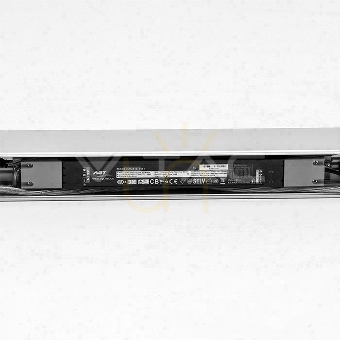 Anzeige V-TAC LED Linear SAMSUNG CHIP 40W Aufputz/abgehängt für Anschluss Silber 0-10V 120cm VT-7-43 4000K 3590lm V-TAC LED Linear SAMSUNG CHIP 40W Aufputz/abgehängt für Anschluss Silber 0-10V 120cm VT-7-43 4000K 3590lm