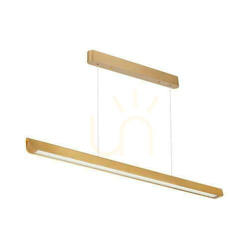 Prüfen V-TAC LED Linear SAMSUNG CHIP LIFUD Driver Leuchte 36W 100st CCT Pendelleuchte 120cm Gold MAT VT-7-35 2880lm