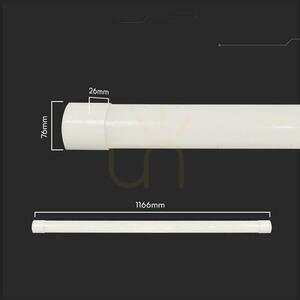V-TAC 40W LED-Linienanbauleuchte SAMSUNG CHIP 120cm 120Lm/W CCT Farbwechsel VT-8340CCT 3000K-6500K 4800lm small 5