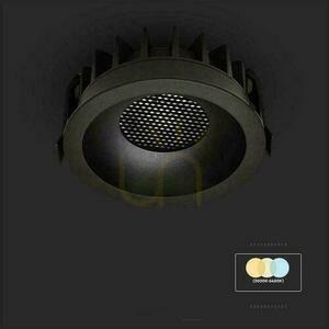 Einbau-LED-Downlight V-TAC VT-17012, schwarz, 12 W, CCT 3000/4000/6400 K, 1180 lm small 7