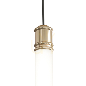 Pendelleuchte Omi Gold Weiß Opal LED 10W 3000K Open Design Highlights small 2