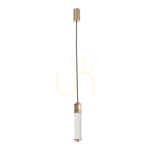 Prüfen Pendelleuchte Omi Gold Weiß Opal LED 10W 3000K Open Design Highlights