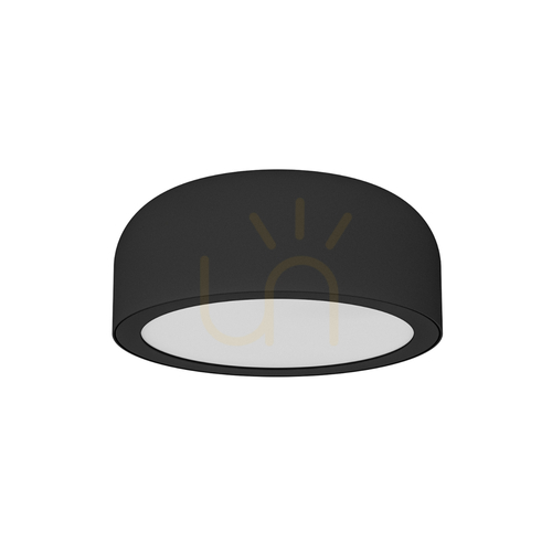 Prüfen Plafond Cedrone LED 8W 3000K Weiß Schwarz Acryl Metall 120 mm Open Design Highlights