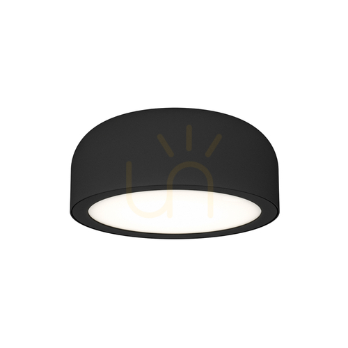 Prüfen Plafond Cedrone LED 8W 3000K Weiß Schwarz Acryl Metall 120 mm Open Design Highlights