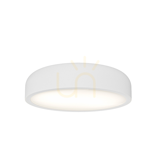 Prüfen Plafond Cedrone 22 cm weiß LED 14W 3000K Acryl Metall Open Design Highlights