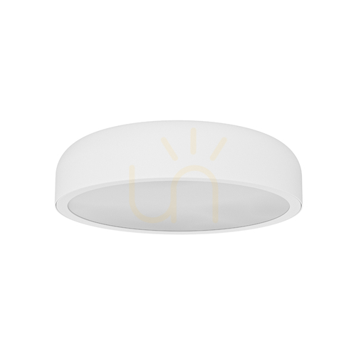 Prüfen Plafond Cedrone 22 cm weiß LED 14W 3000K Acryl Metall Open Design Highlights