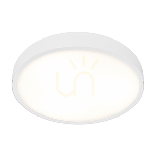 Plafond Cedrone Weiß 30 cm LED 25W 3000K Acryl Metall IP20 Open Design Highlights small 3