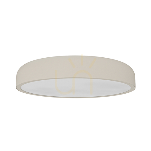Prüfen Plafond Cedrone 30 cm Toupe LED 3000K 25W Acryl Metall Open Design Highlights