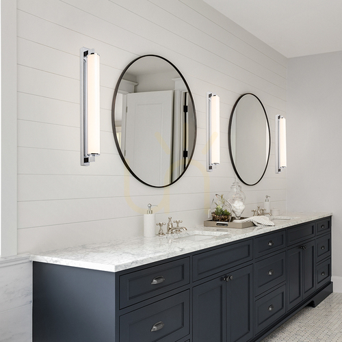 Prüfen Wandleuchte Rendl R14517 Rocca Led Wandleuchte, Badezimmer Ip44 Chrom