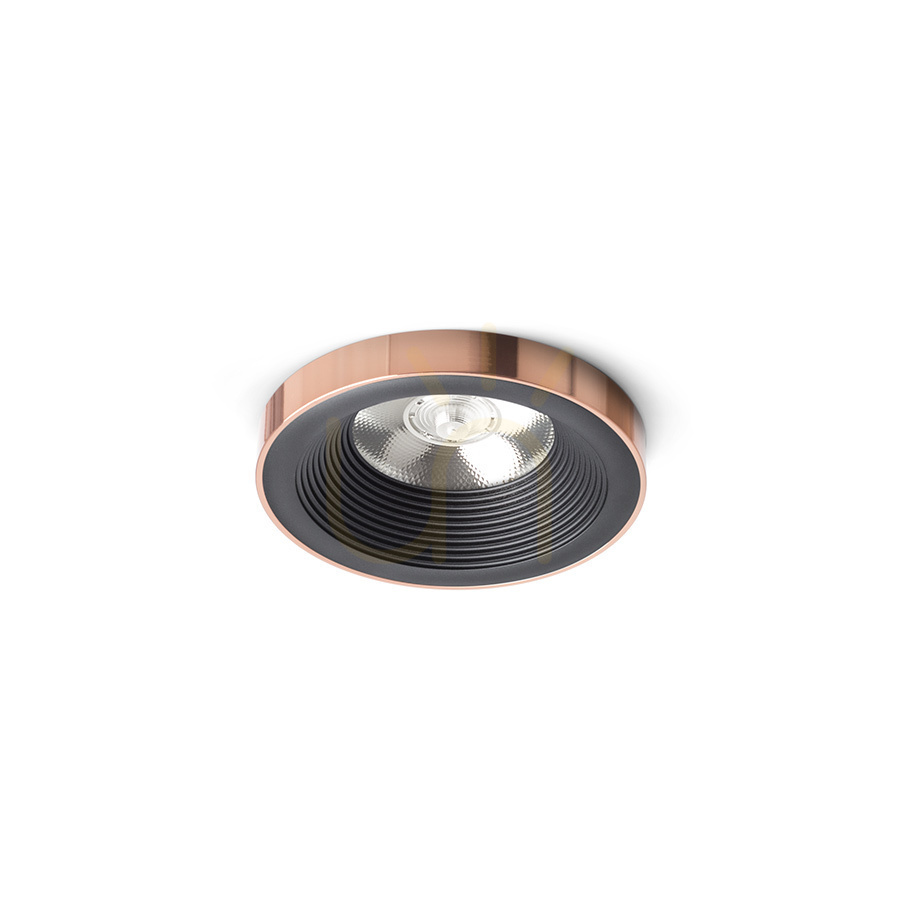 Prüfen Rendl Einbauleuchte R14565 Sharm Led Einbaulampe, Sets Schwarz-Kupfer Rendl Einbauleuchte R14565 Sharm Led Einbaulampe, Sets Schwarz-Kupfer