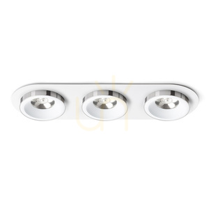 Einbauleuchte Rendl SHARM R III R14574 weiß/chrom, 3 × 10 W LED 3000 K, 24°, 2700 lm small 0