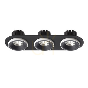 Rendl SHARM R III R14577 Einbauleuchte schwarz-weiß LED 3 × 10 W small 1