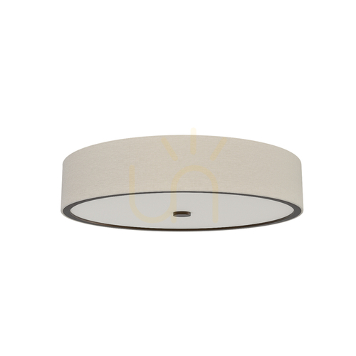 Prüfen Plafond Zalindro 4xE27 545 mm Weiß/Dunkelbraun/Naturbeige Open Design Highlights