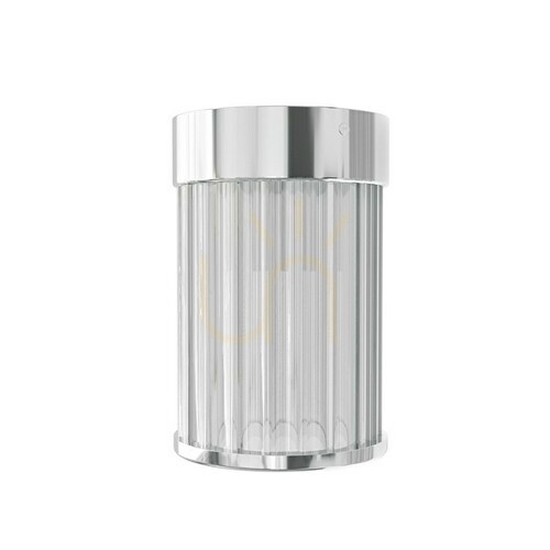 Prüfen Deckenleuchte Fiatto PL Cromo 8 Chrom Transparent G9 Open Design Highlights