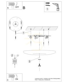Plafond FUSION 630 Sollux small 4
