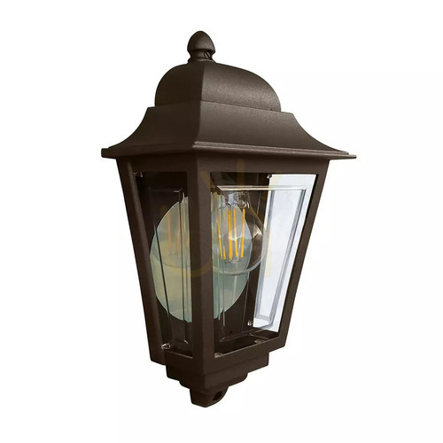 Prüfen Deco Lane Wandlaterne - 1 Lichtquelle - Bronze Elstead
