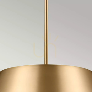 Luella Pendelleuchte, Halbschlaf - 3 Lichtquellen - Gebürstet Natur Elstead 1 Luella Pendelleuchte, Halbschlaf - 3 Lichtquellen - Gebürstet Natur Elstead small 1