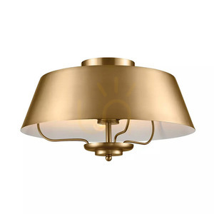 Luella Pendelleuchte, Halbschlaf - 3 Lichtquellen - Gebürstet Natur Elstead 5 Luella Pendelleuchte, Halbschlaf - 3 Lichtquellen - Gebürstet Natur Elstead small 5