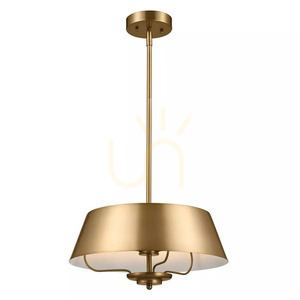 Luella Pendelleuchte, Halbschlaf - 3 Lichtquellen - Gebürstet Natur Elstead 0 Luella Pendelleuchte, Halbschlaf - 3 Lichtquellen - Gebürstet Natur Elstead small 0