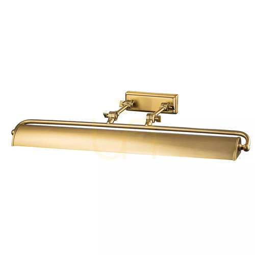 Prüfen Winchfield große Bilderleuchte - 4 Lichtquellen - Aged brass Elstead