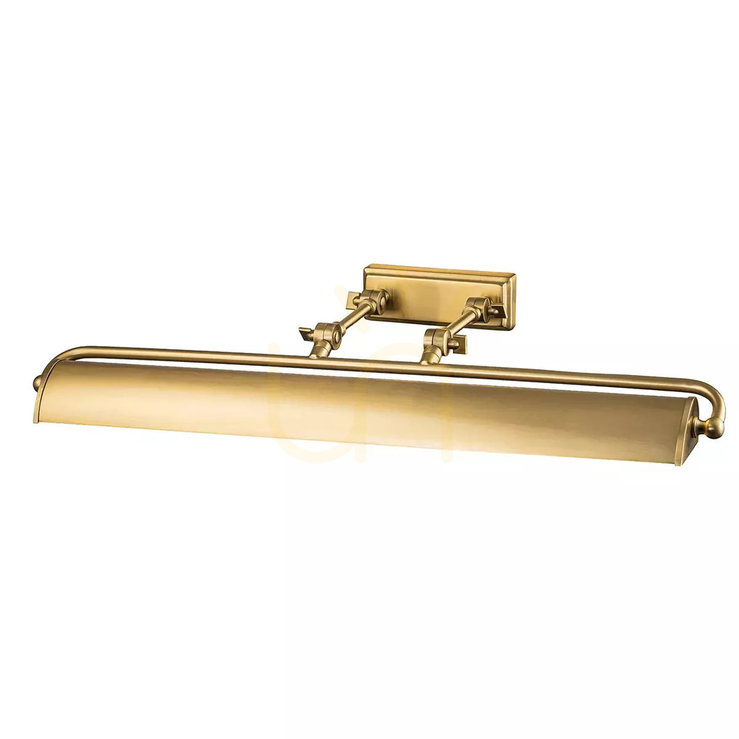 Prüfen Winchfield große Bilderleuchte - 4 Lichtquellen - Aged brass Elstead Winchfield große Bilderleuchte - 4 Lichtquellen - Aged brass Elstead