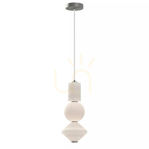 Prüfen Bijou LED-Pendelleuchte - - Nickel gebürstet Elstead